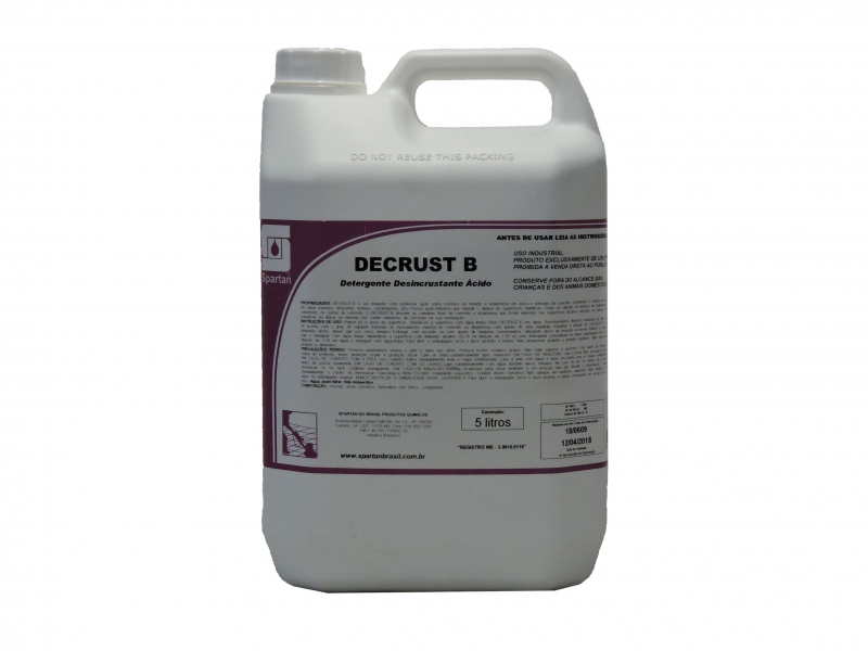 Decrust B Desincrustante Pós Obra